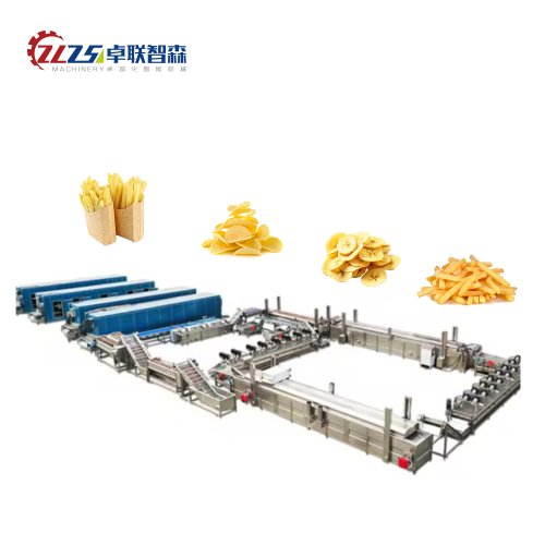  Frozen French Fries/Potato Chips/Banana Chips Snack Processing Lines